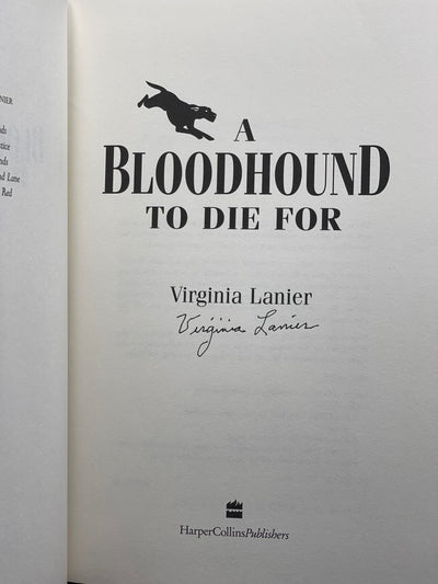 A Bloodhound to Die For (Jo Beth Sidden, No 6)