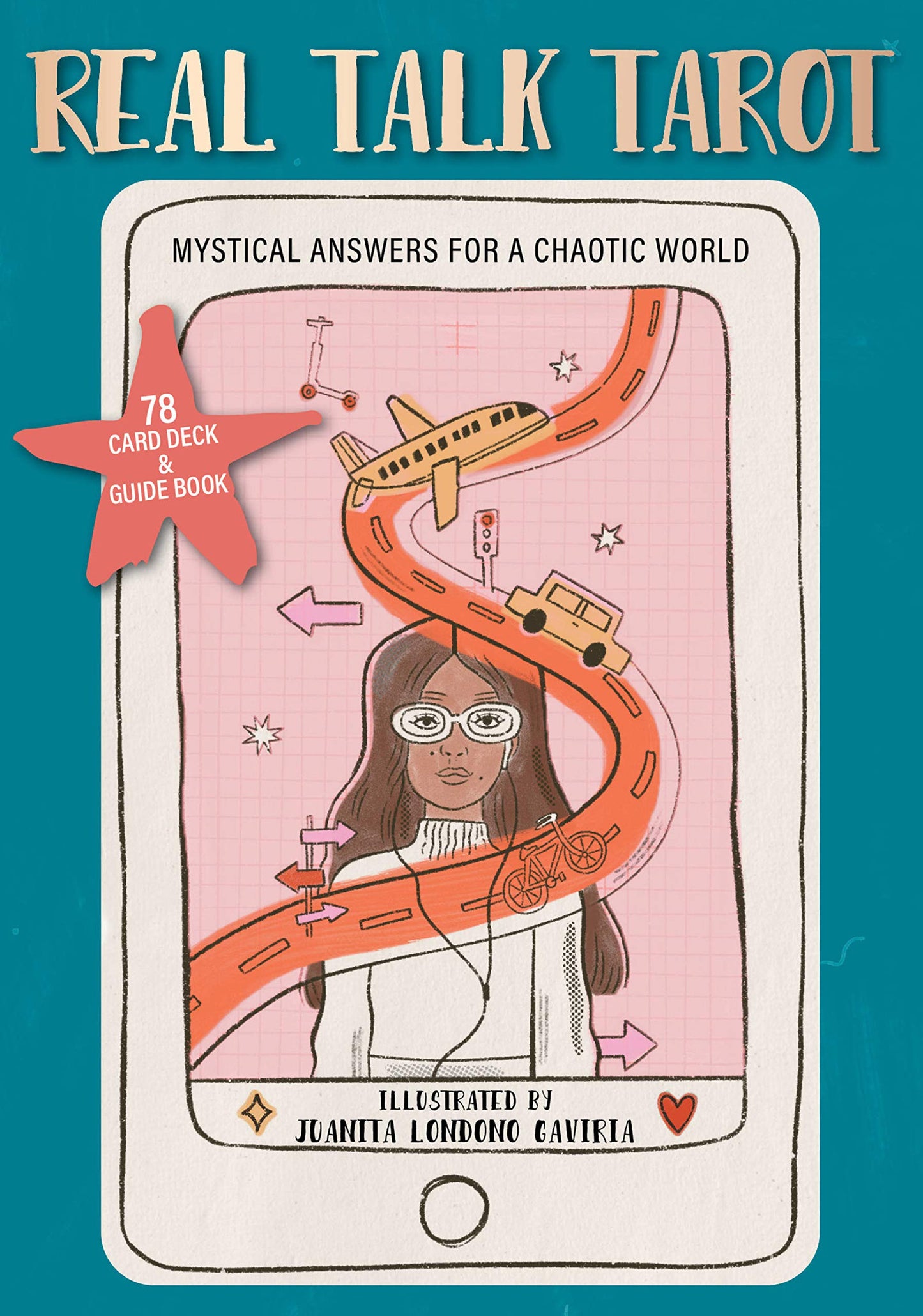 Real Talk Tarot, 78 Card Deck and Guide Book: Mystical Answe