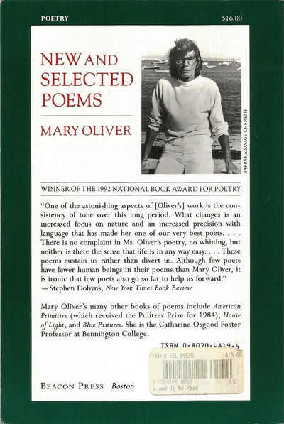 New and Selected Poems by Oliver, Mary