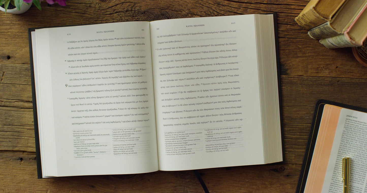 The Greek New Testament, Produced at Tyndale House, Cambridge, Guided Annotating Edition (Hardcover)