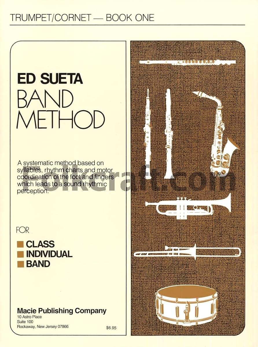 M-109CD - Ed Sueta Band Method Trumpet Book 1 - Book and Online Audio