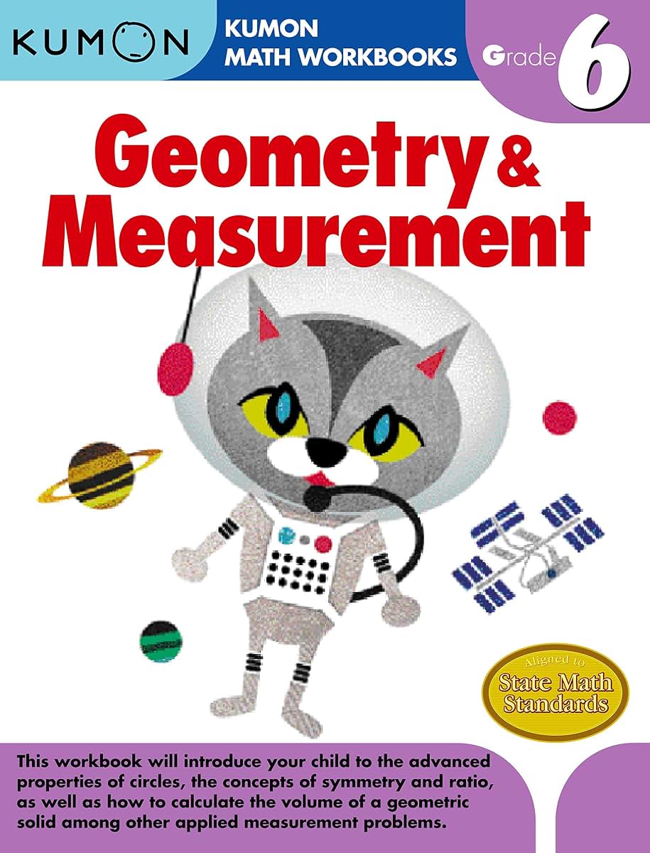 Kumon Grade 6 Geometry & Measurement (Kumon Math Workbooks)