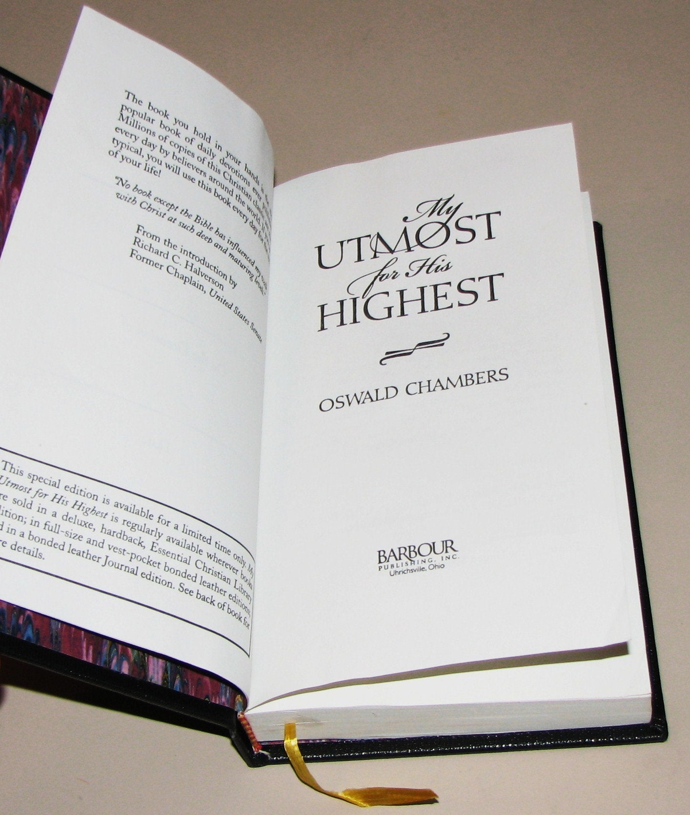 My Utmost for His Highest (Classic Edition)