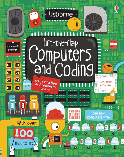 Lift-the-Flap Computers and Coding: A Fun Guide to Programming and Robots for Kids (Ages 7-10)
