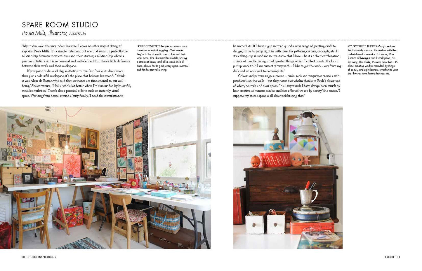 Studio: Creative Spaces for Creative People by Coulthard, Sa