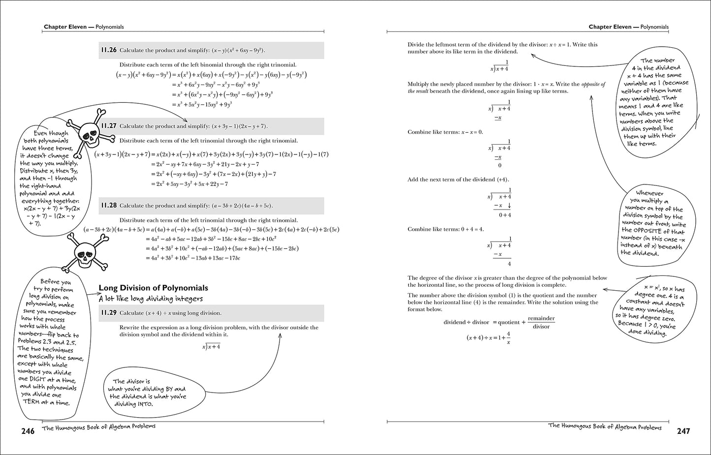 The Humongous Book of Algebra Problems