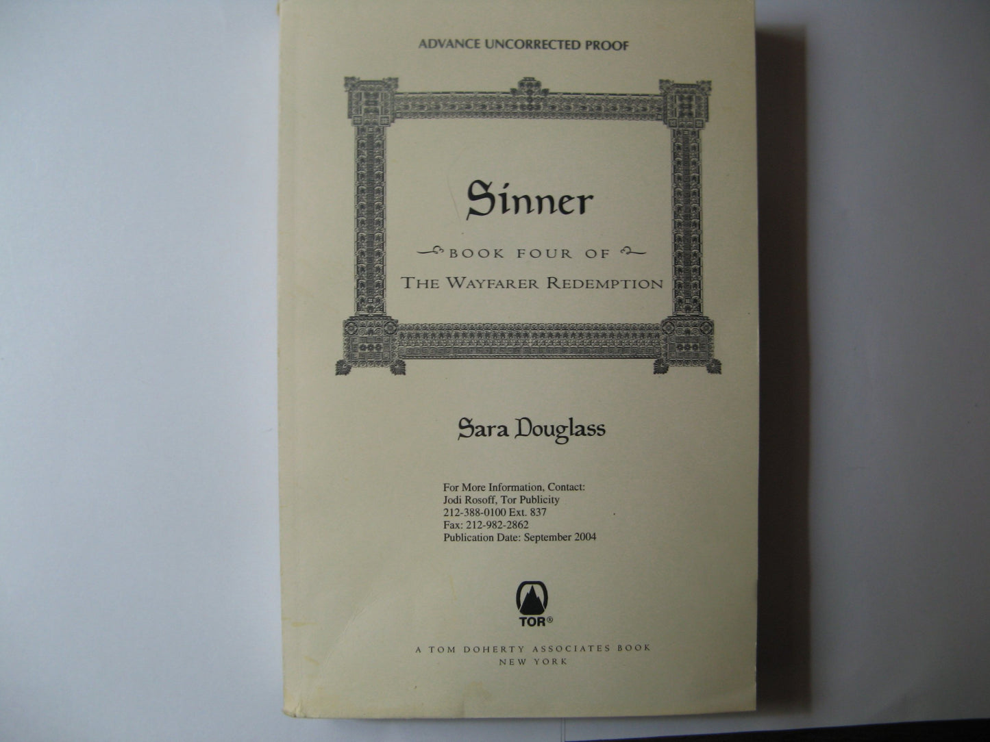 Sinner: The Wayfarer Redemption