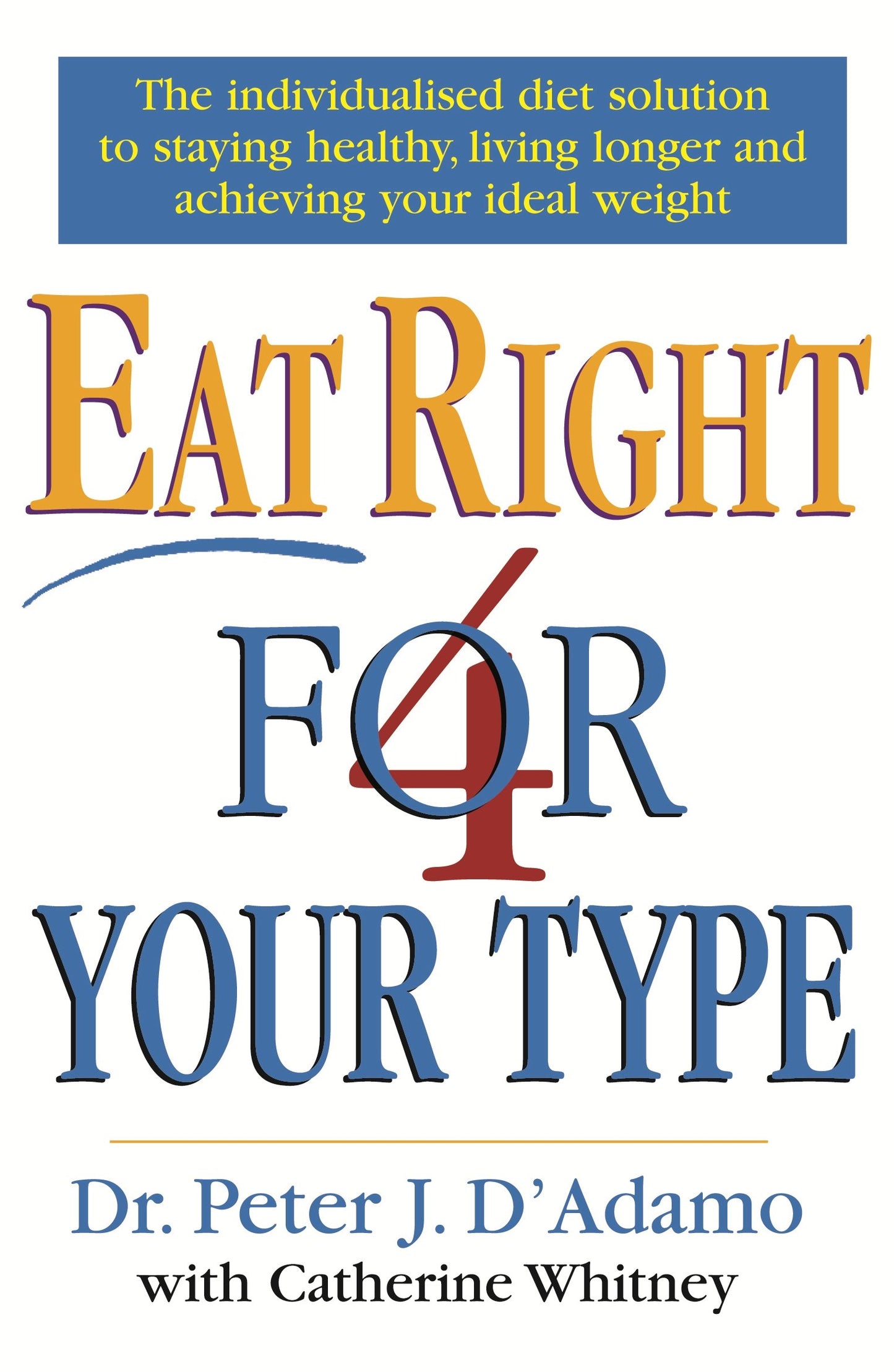 Eat Right 4 Your Type by D'adamo, Peter J.