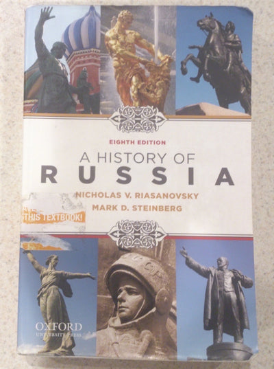A History of Russia by Riasanovsky, Nicholas