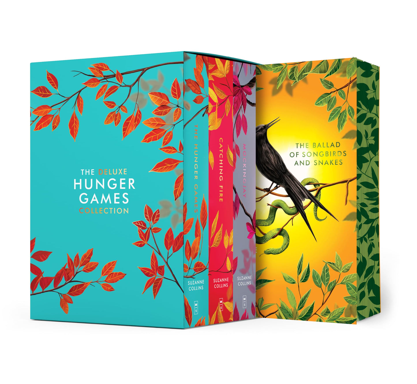 Hunger Games Box Set (Deluxe Edition with Stenciled Edges) (The Hunger Games)