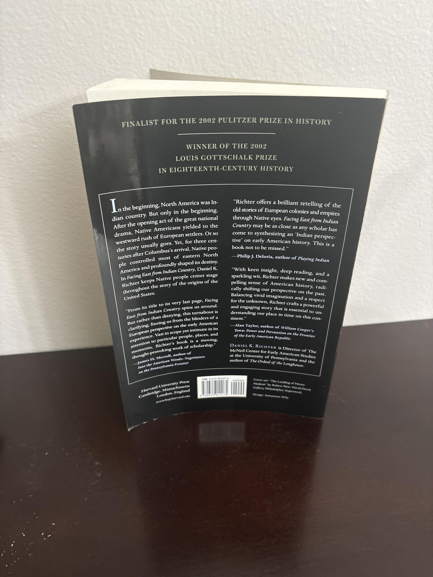 Facing East from Indian Country: A Native History of Early America