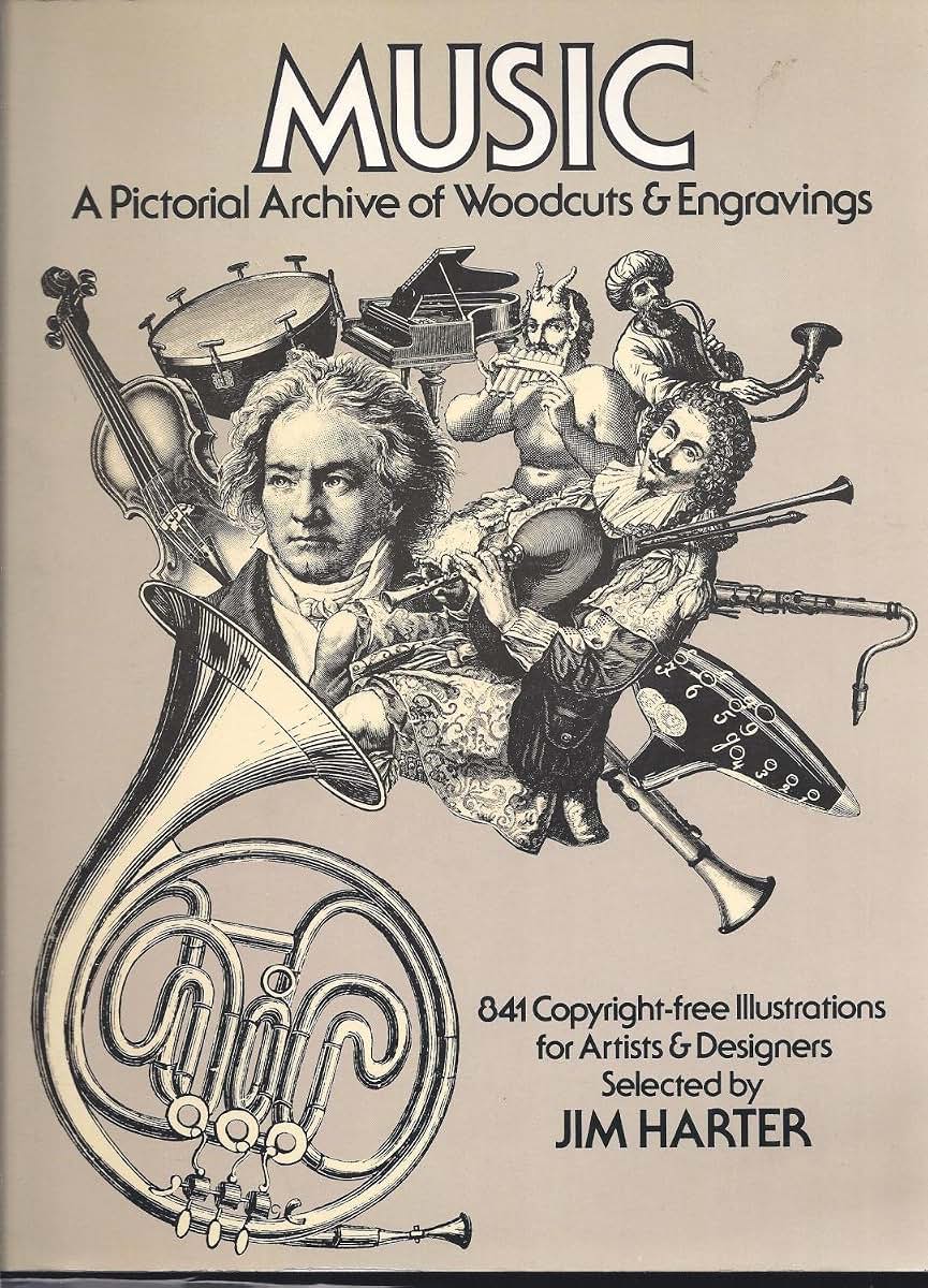 Music: A Pictorial Archive of Woodcuts and Engravings (Dover Pictorial Archive Series)