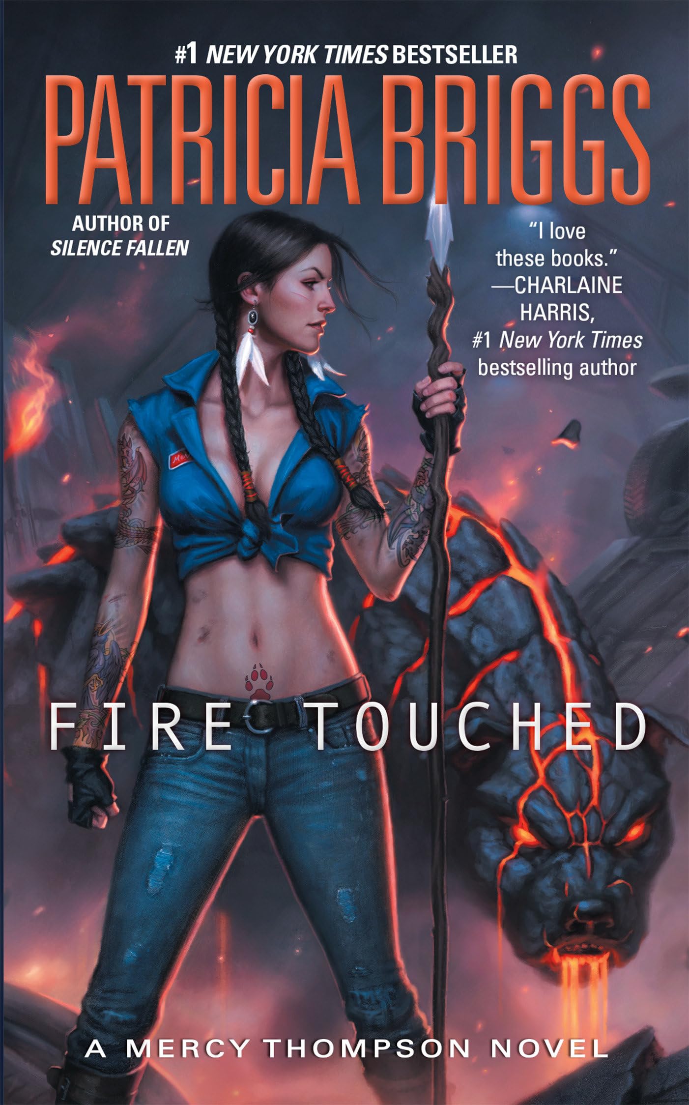 Fire Touched (Mercy Thompson)