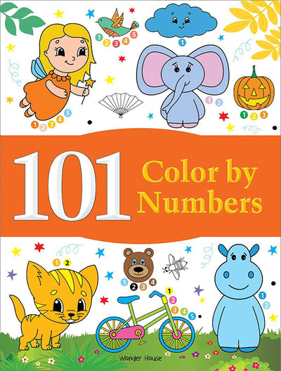 101 Color By Numbers: Fun Activity Book For Children (101 Fun Activities)