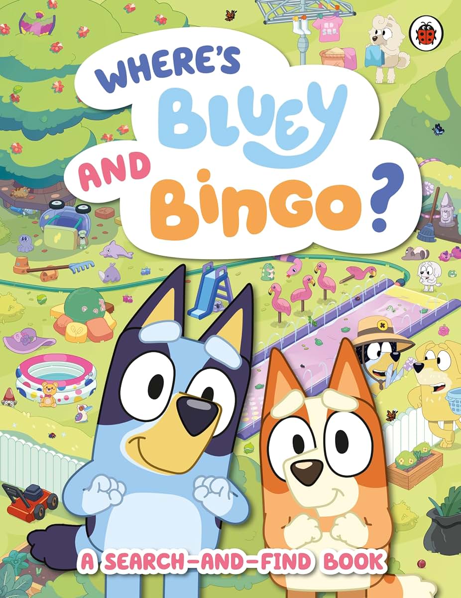 Ladybird Bluey Wheres Bluey and Bingo?.