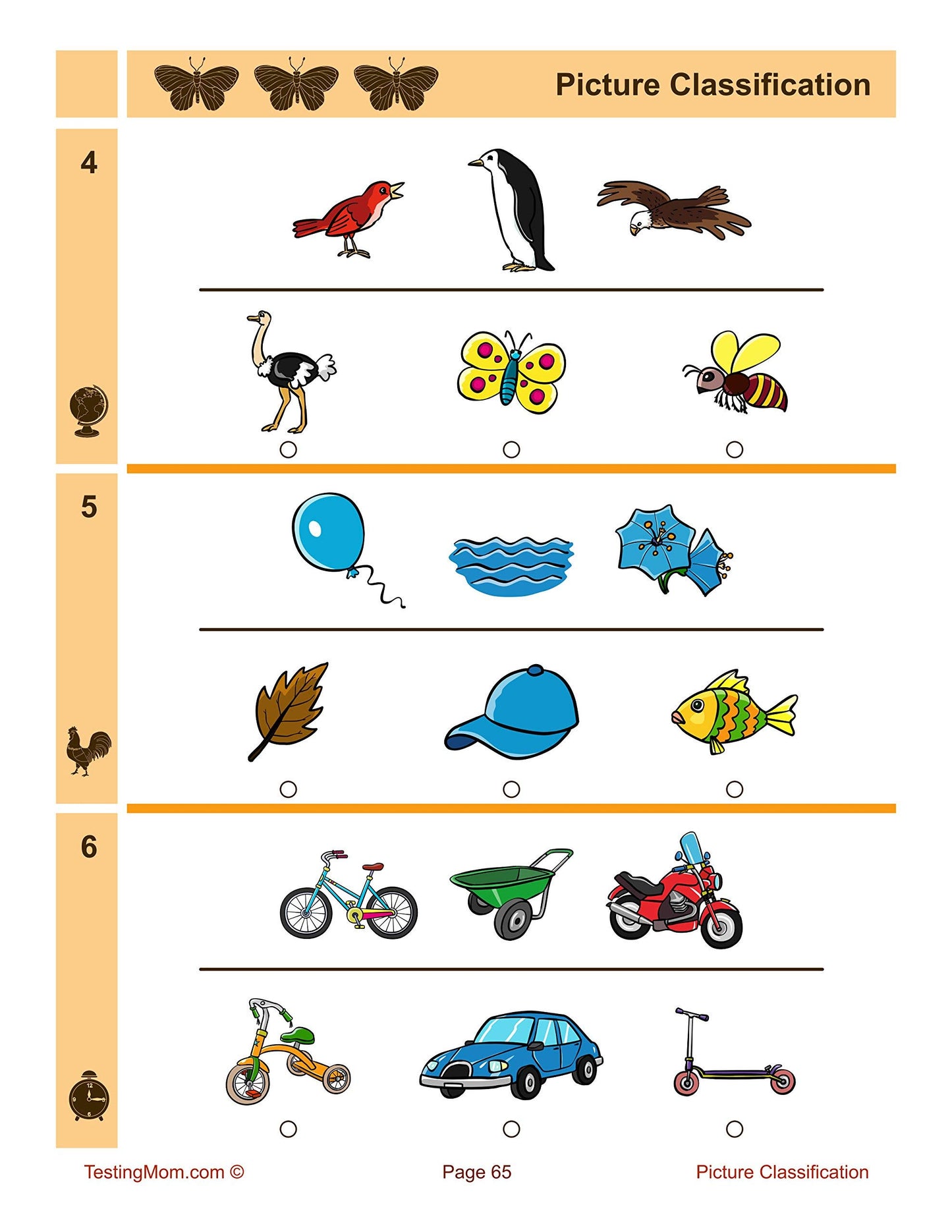 TestingMom.com Kindergarten Full Length Practice Test for CogAT Cognitive Ability Test for 3-6 Year Olds - Learning Resources to Help Gifted and Talented Children