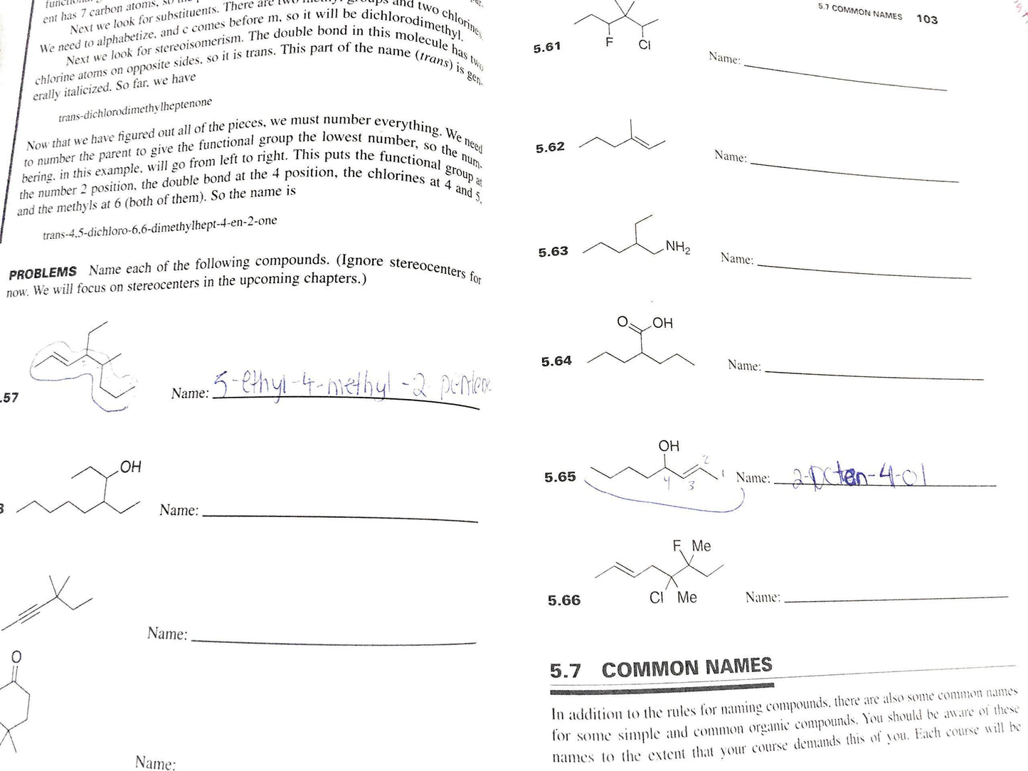 Organic Chemistry I as a Second Language: Translating the Ba