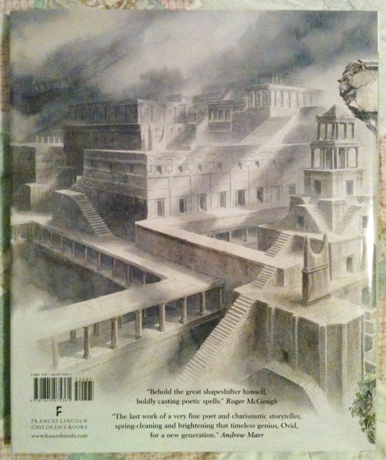 Shapeshifters: Tales from Ovid's Metamorphoses — back cover