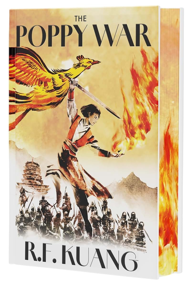 The Poppy War Collector's Edition: A Deluxe Illustrated Epic Fantasy of War, Magic, and Mythology in a High-Conflict World from Bestselling Author R. F. Kuang, Featuring Beautiful Sprayed Edges