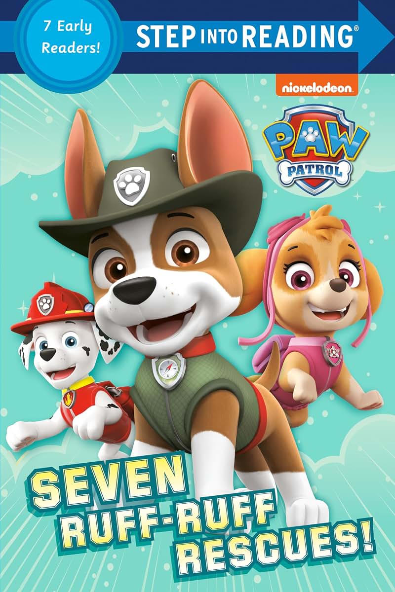 Seven Ruff-Ruff Rescues! (PAW Patrol) (Step into Reading) by