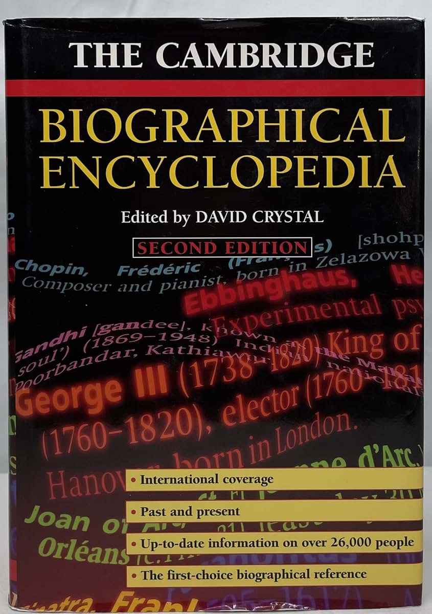 The Cambridge Biographical Encyclopedia