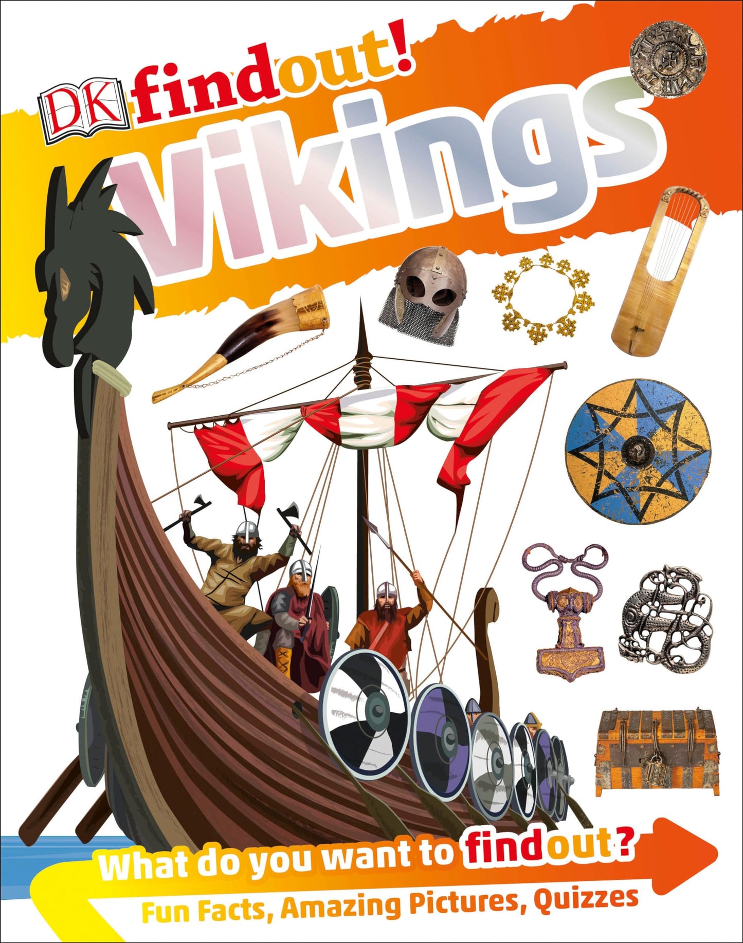 DKfindout! Vikings by Steele, Philip