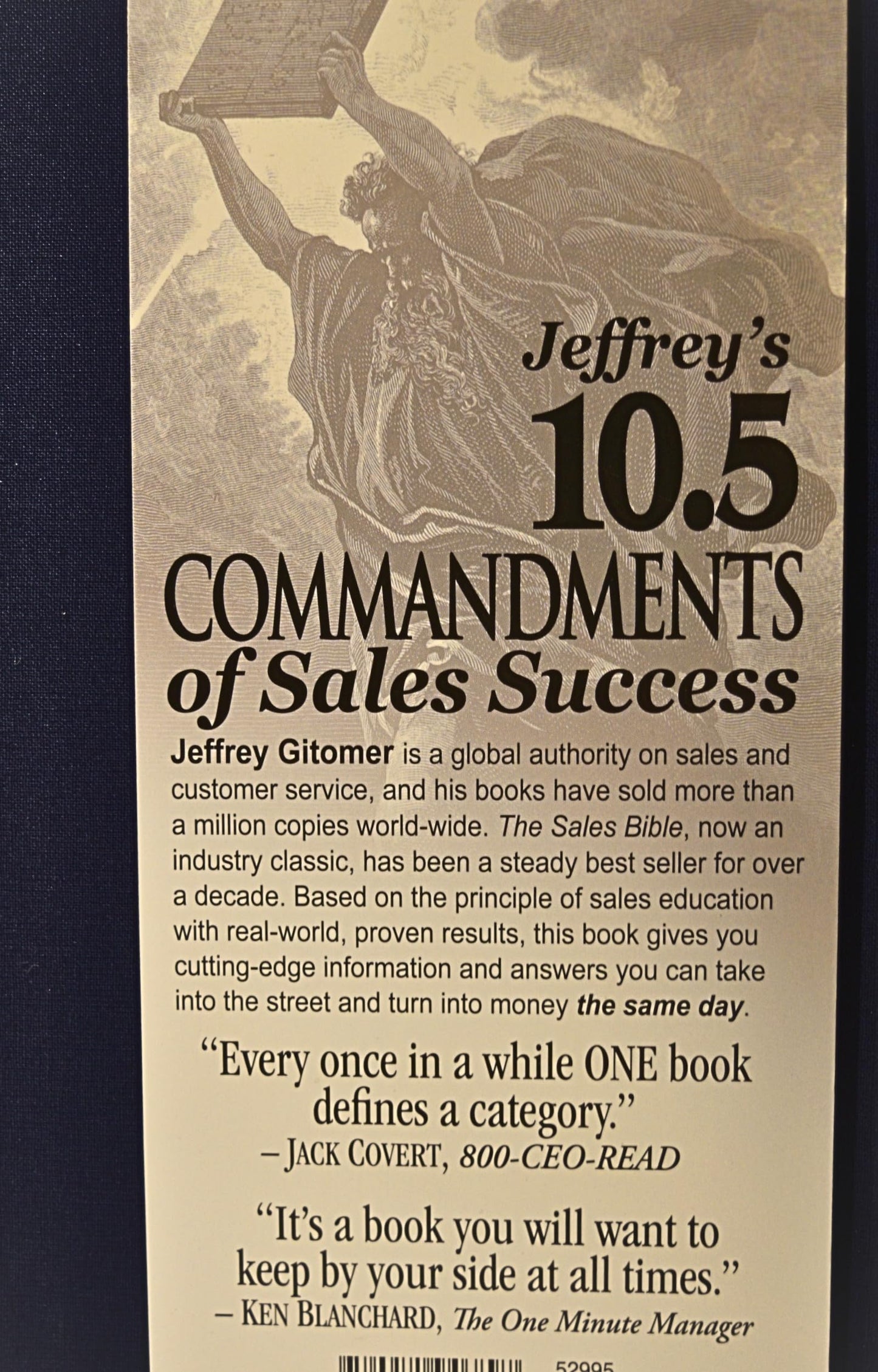Jeffrey Gitomer's The Sales Bible: The Ultimate Sales Resource