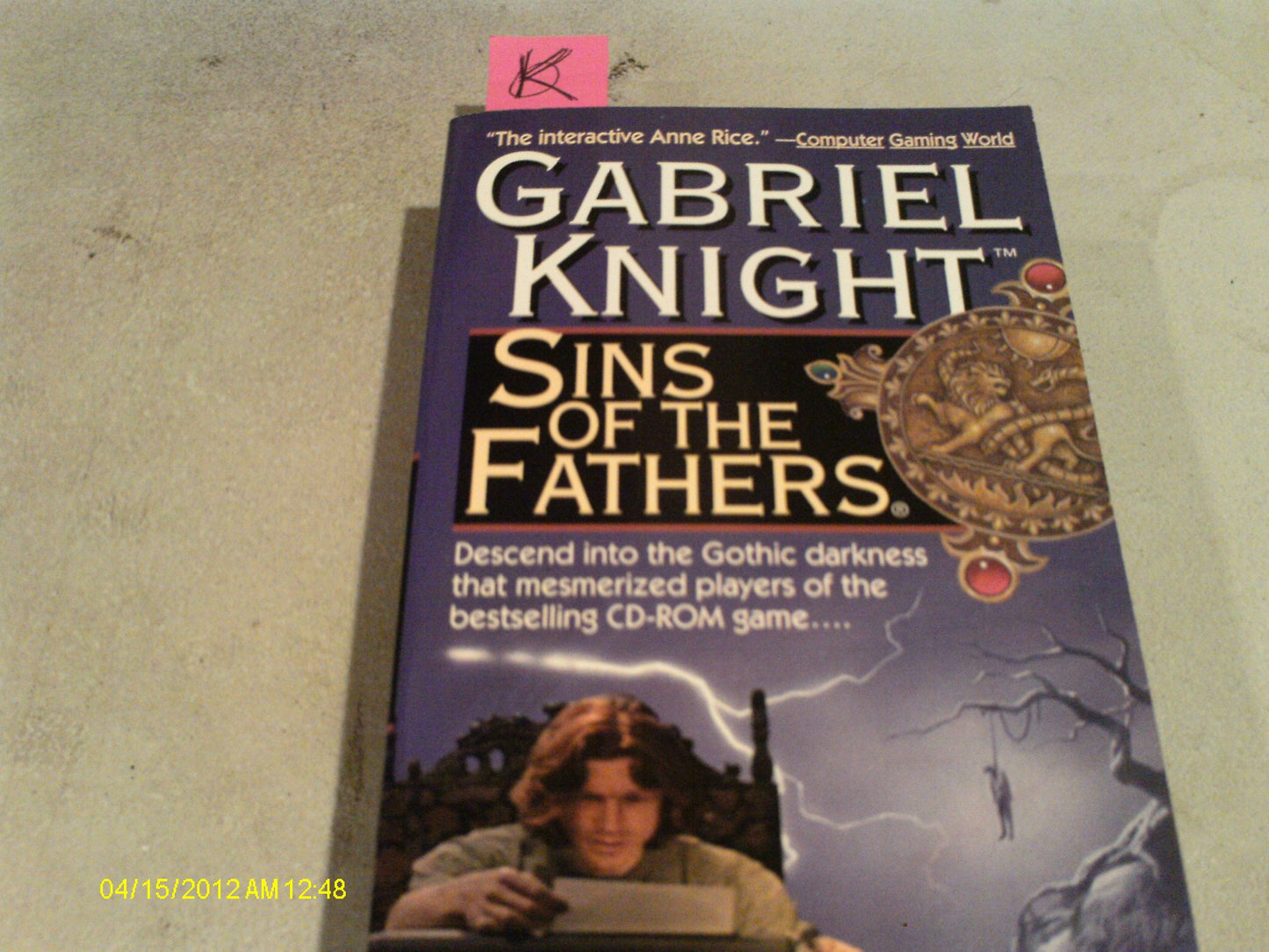 Sins of the Fathers: A Gabriel Knight Novel by Jensen, Jane