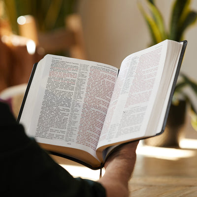 NKJV Holy Bible, Giant Print Center-Column Reference Bible,