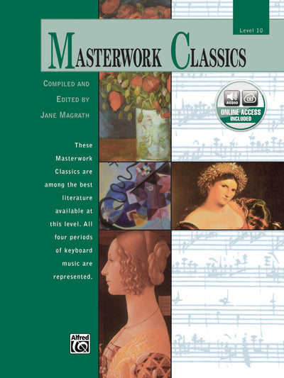Masterwork Classics: Level 10, Book & Online Audio