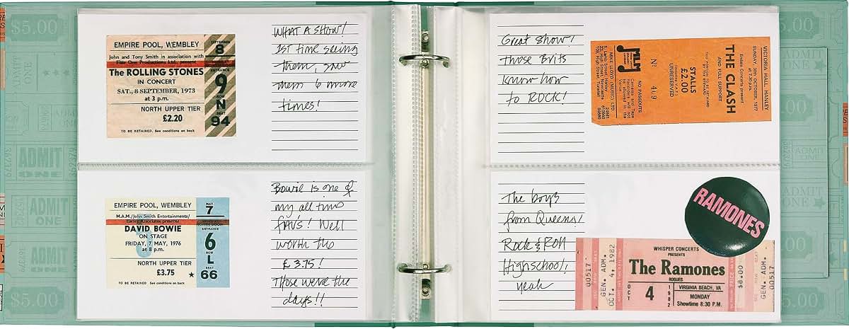 Just the Ticket: Ticket Stub Organizer by Peter Pauper Press
