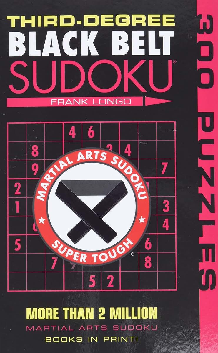 Third-Degree Black Belt Sudoku (Martial Arts Puzzles Series)