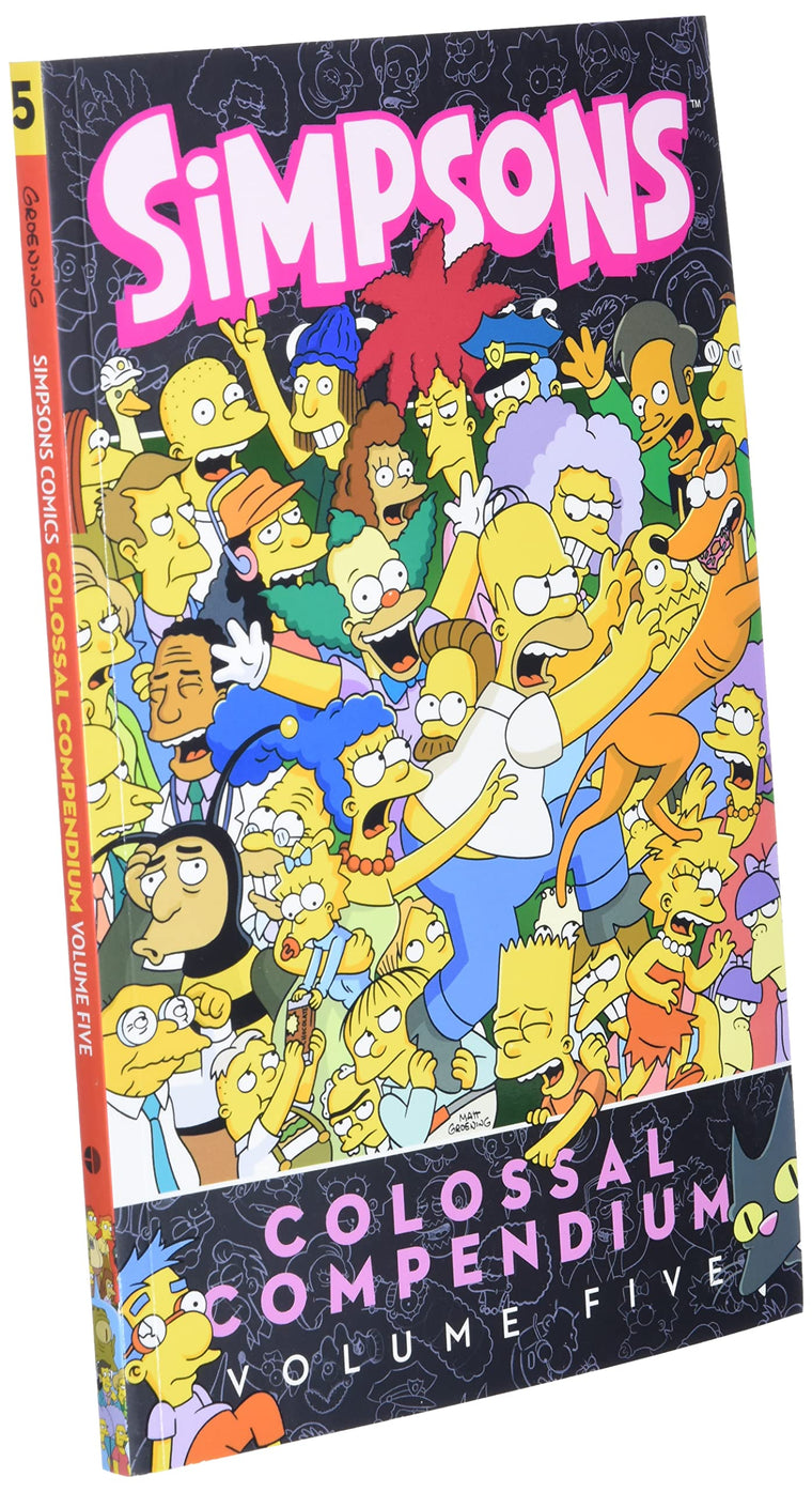 Simpsons Comics Colossal Compendium: Volume 5 — back cover