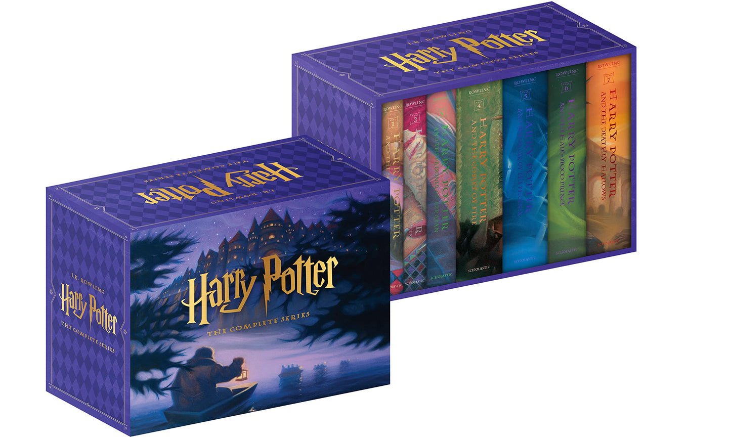 Harry Potter Hardcover Boxed Set: Books 1-7 (Slipcase) by Ro