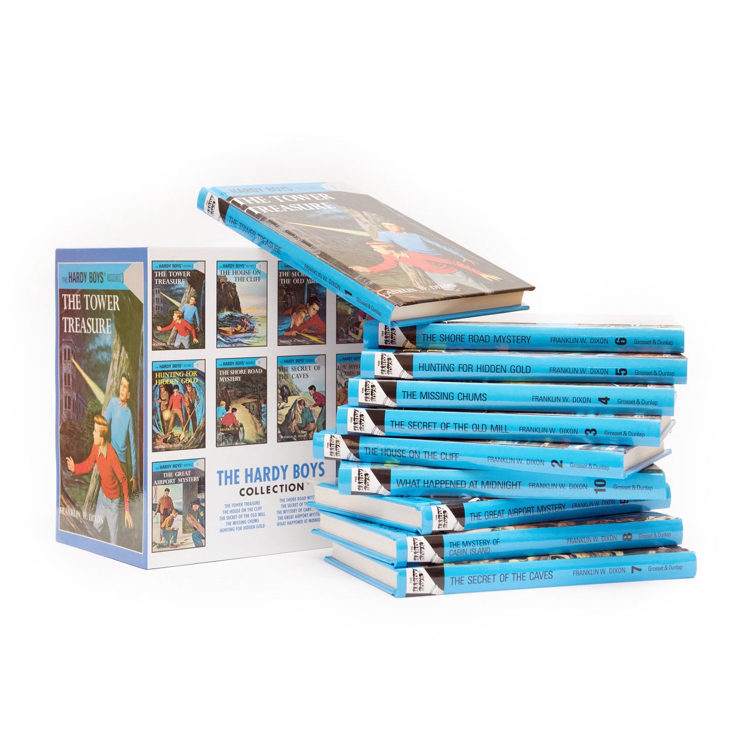 Hardy Boys Set - Books 1-10 by Franklin W. Dixon