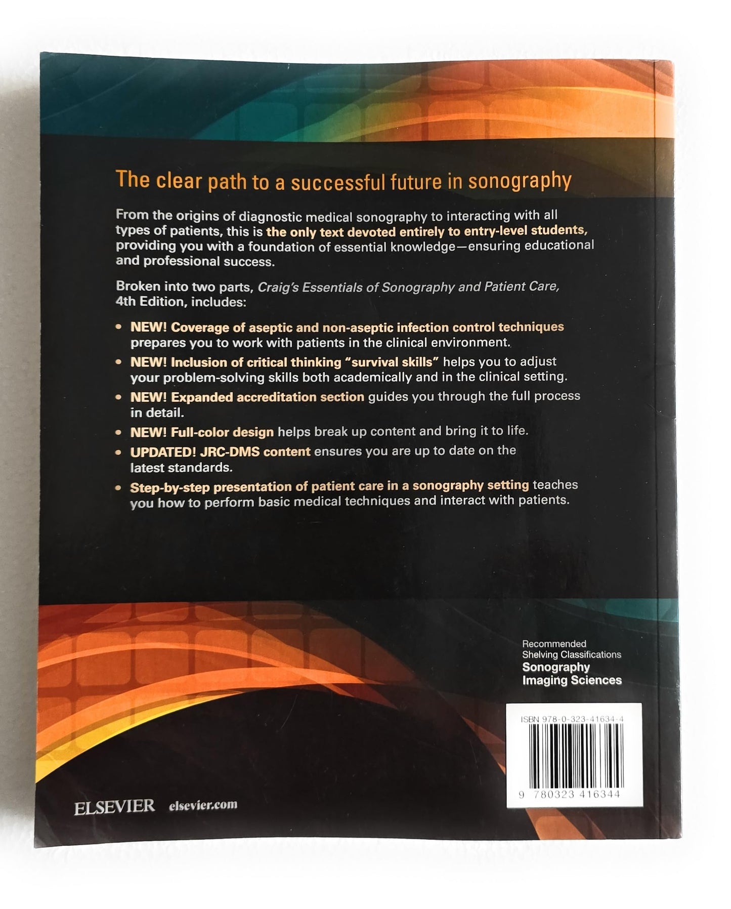 Craig's Essentials of Sonography and Patient Care by deJong