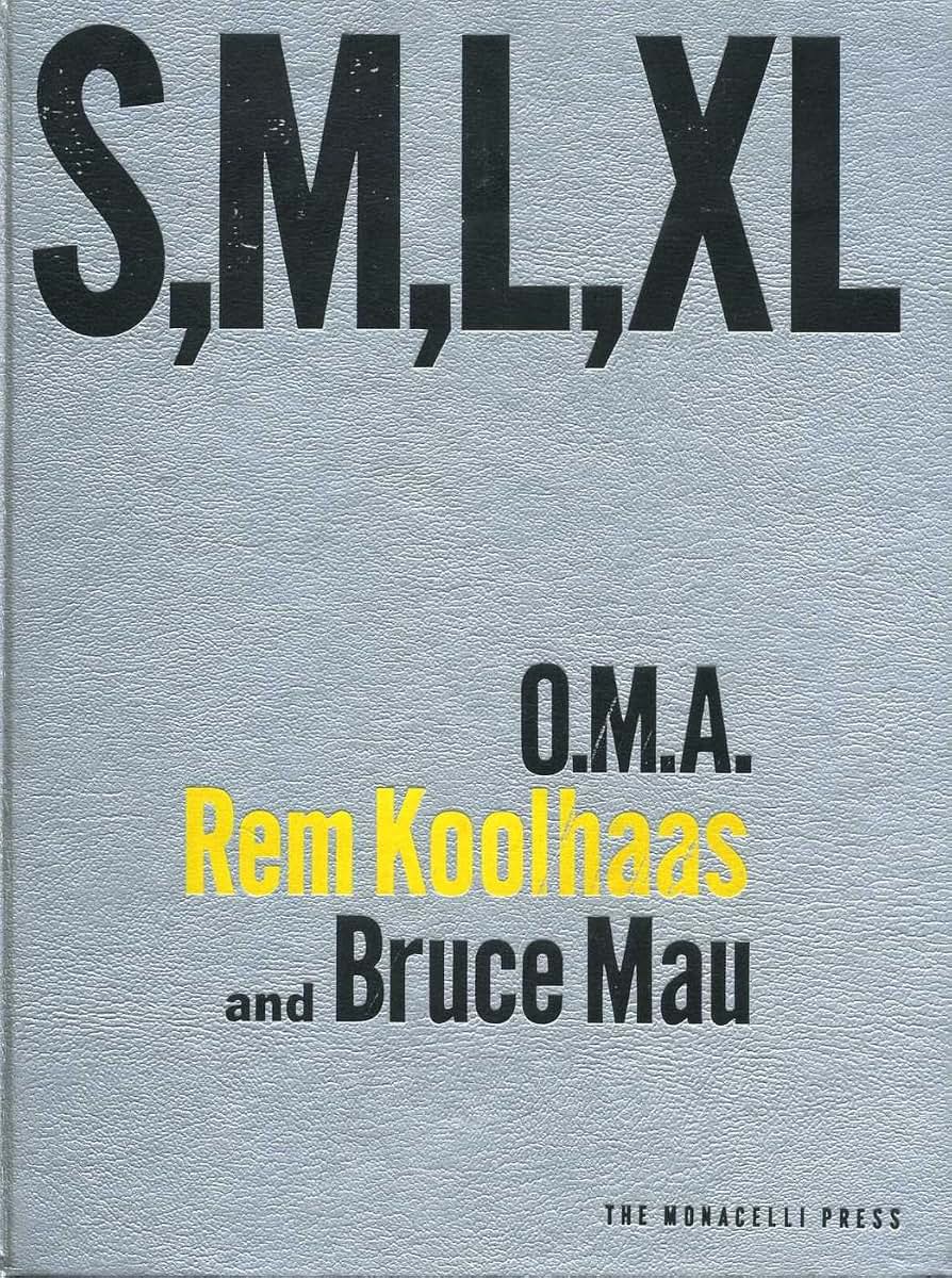 S, M, L, XL: Small, Medium, Large, Extra Large