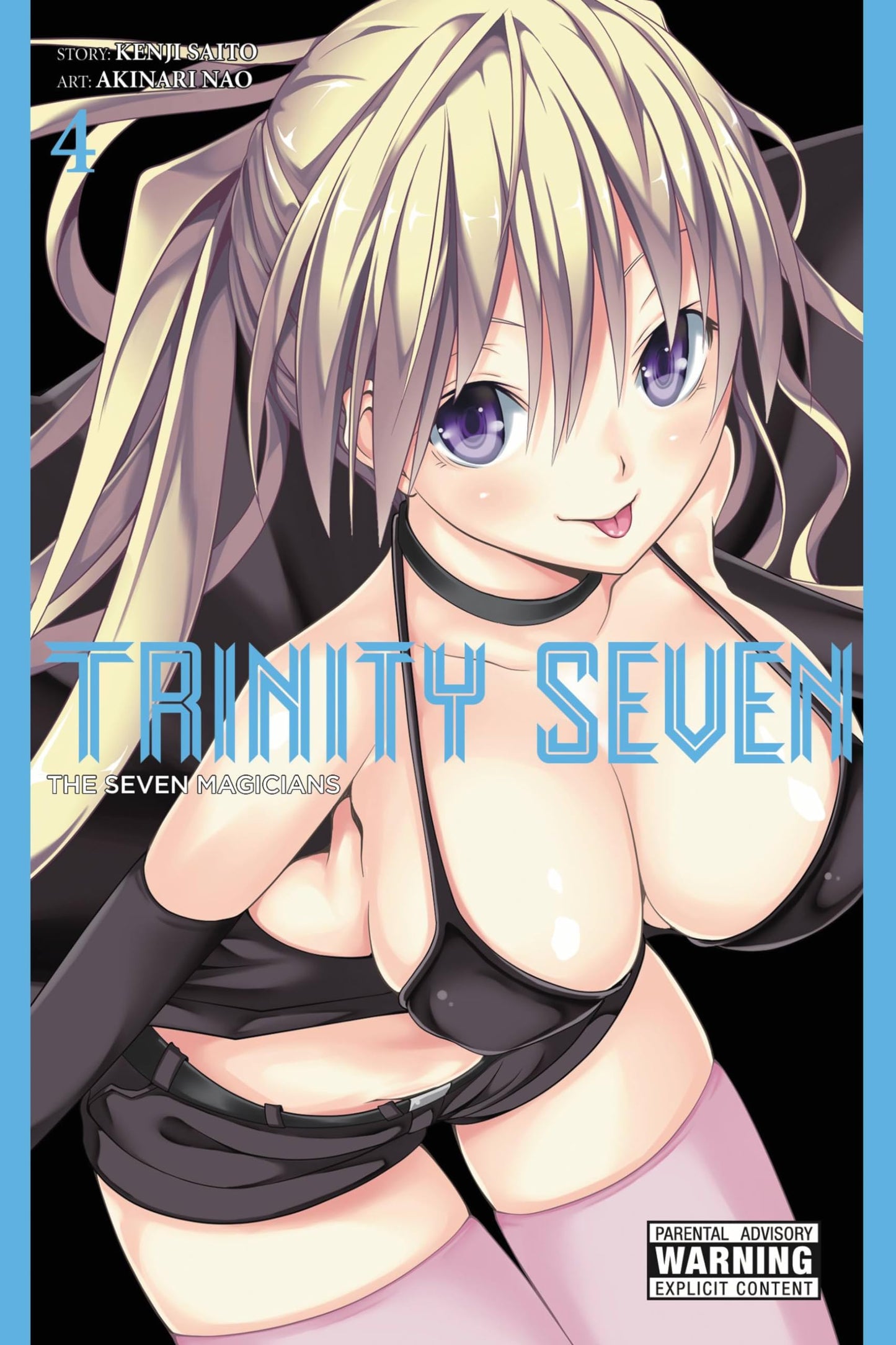 Trinity Seven, Vol. 4: The Seven Magicians - manga (Trinity Seven, 4) (Volume 4)