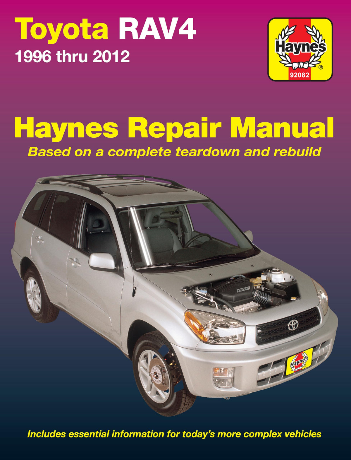 Toyota RAV4 1996 thru 2012 Haynes Repair Manual