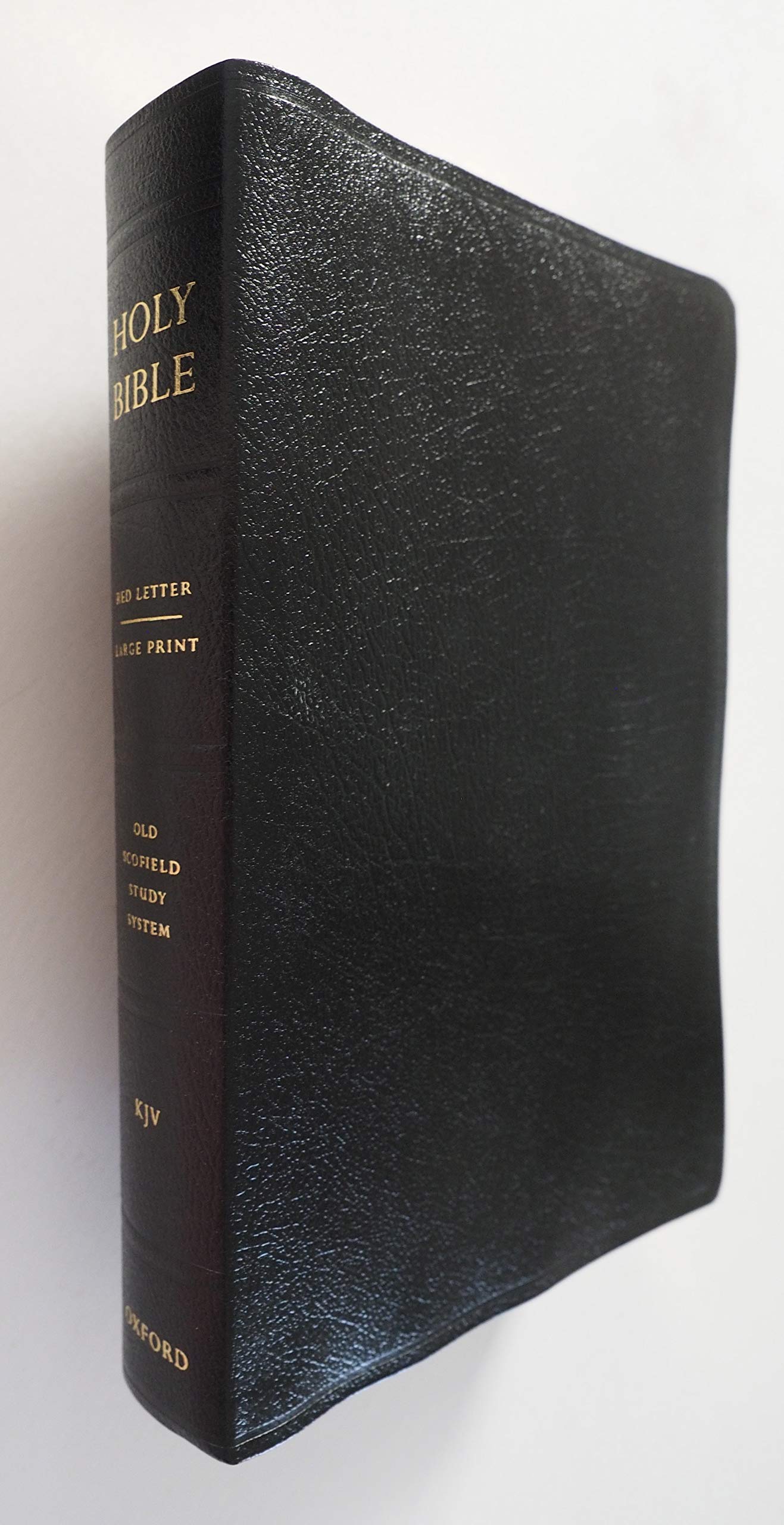 The Old Scofield Study Bible, KJV, Large Print Edition (Black Bonded Leather)