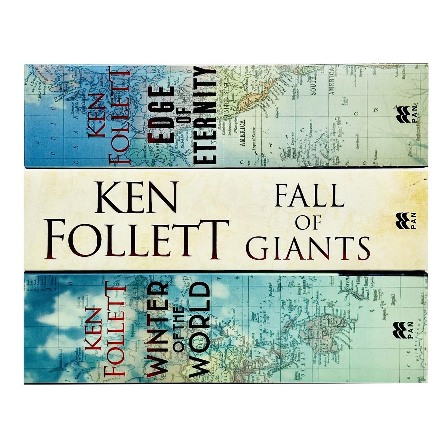 Ken Follett Century Trilogy War Stories Collection 3 Books Set