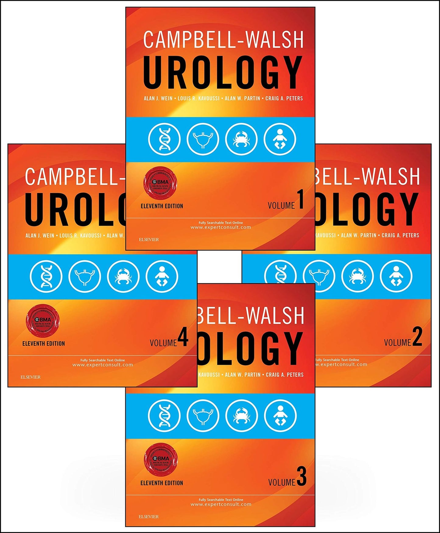 Campbell-Walsh Urology: 4-Volume Set