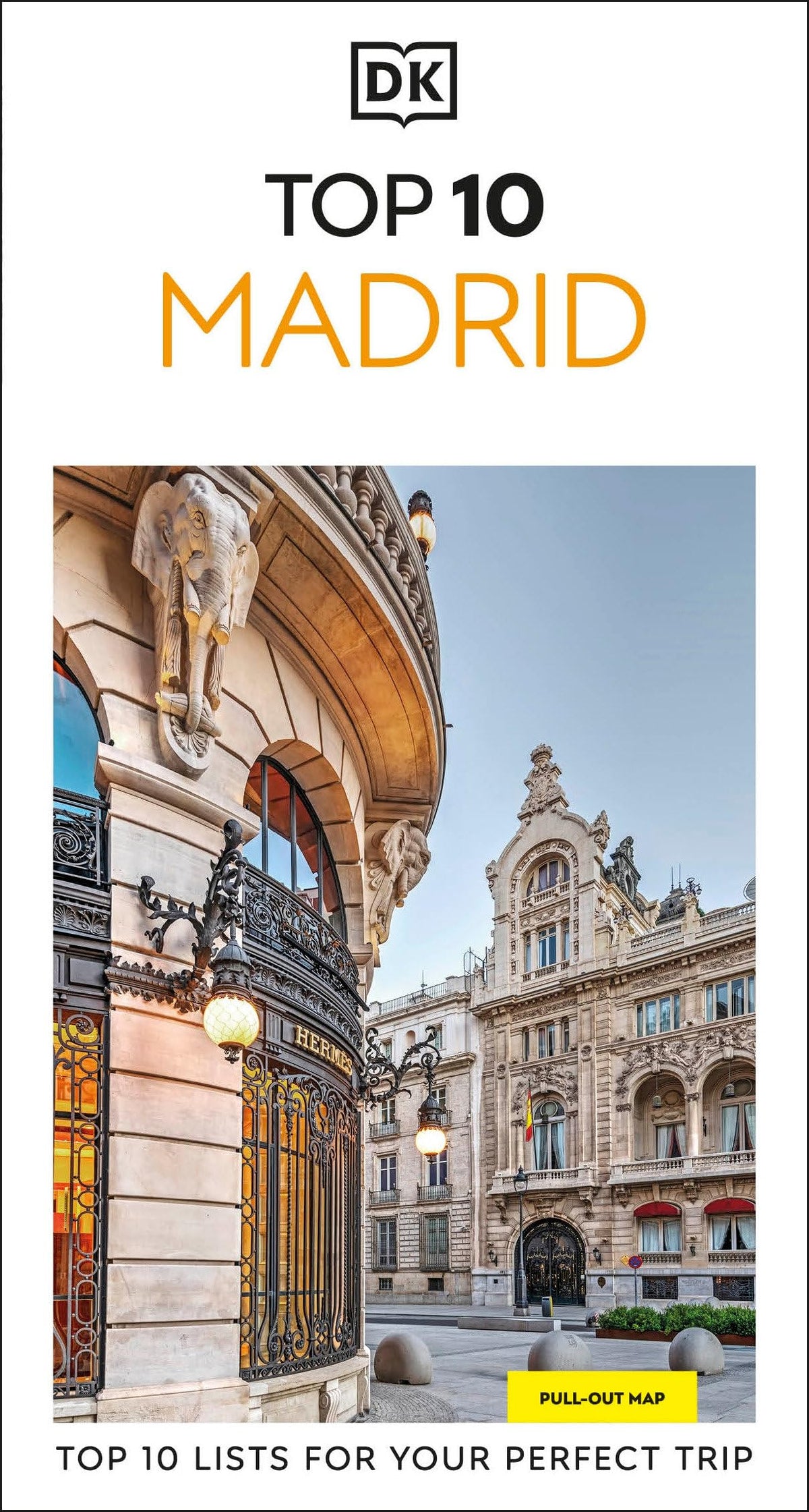 DK Top 10 Madrid: Top 10 lists for your perfect trip, plus an all-weather folded map (Pocket Travel Guide)