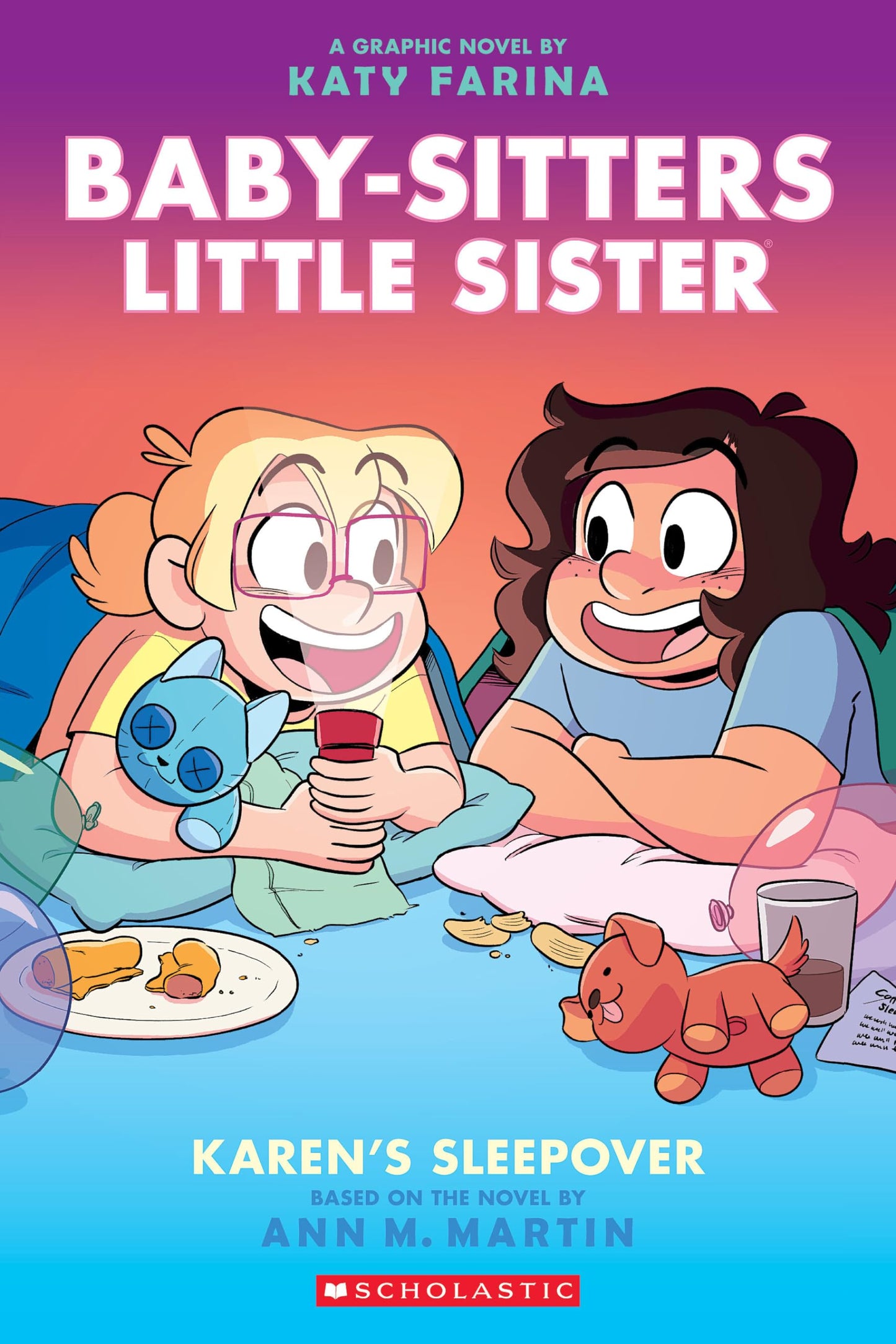Karen's Sleepover: A Graphic Novel (Baby-Sitters Little Sister #8) (8) (Baby-Sitters Little Sister Graphix)