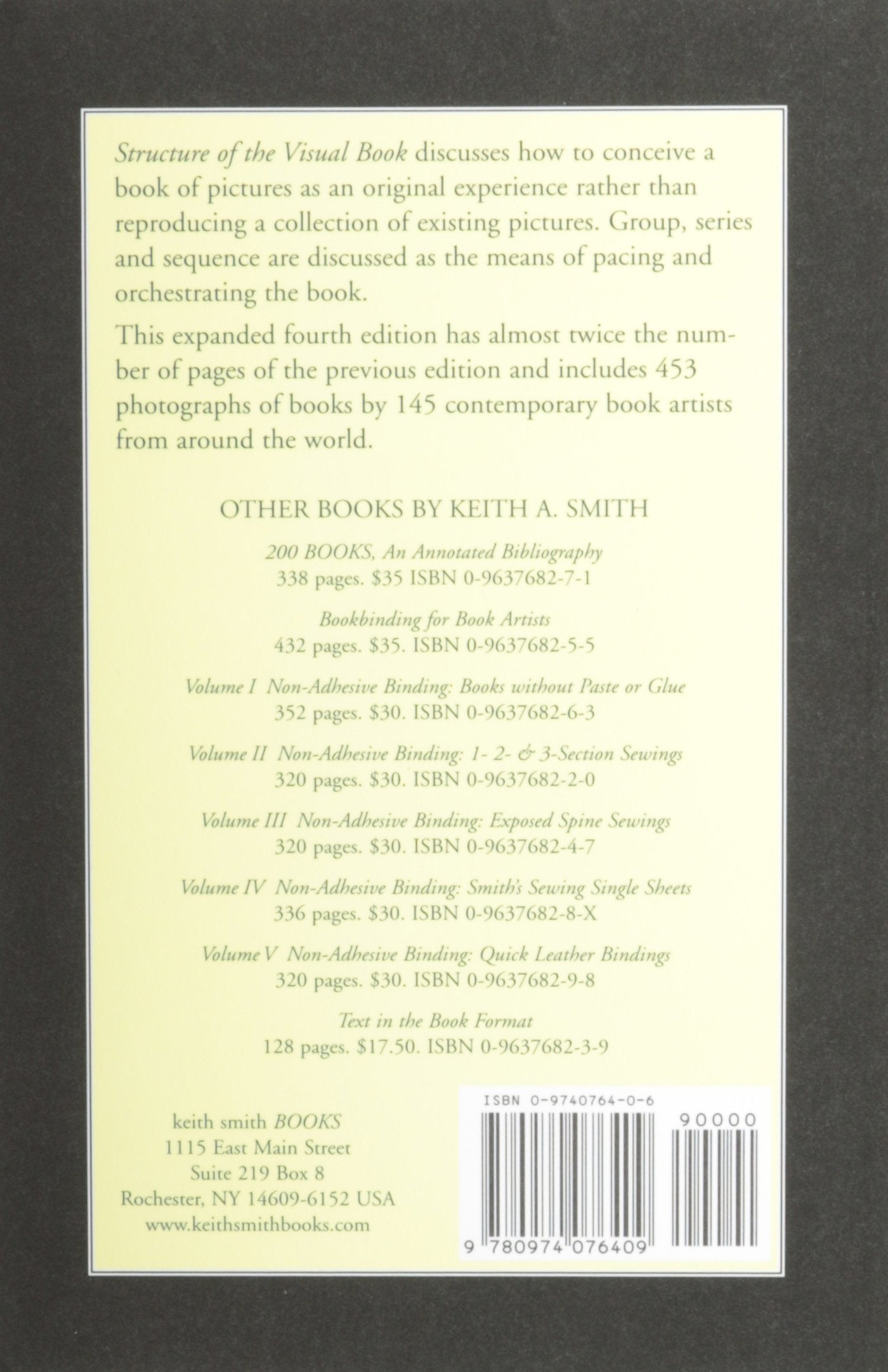 Structure of the Visual Book (Expanded Fourth Edition) by Sm
