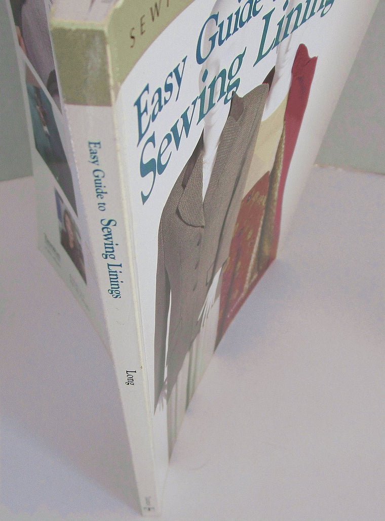 Easy Guide to Sewing Linings: Sewing Companion Library — back cover