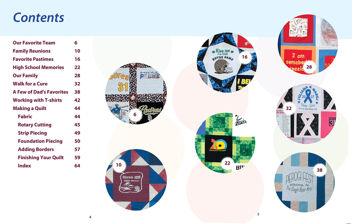 T-Shirt Quilts--7 Quilting Projects to Get You Started