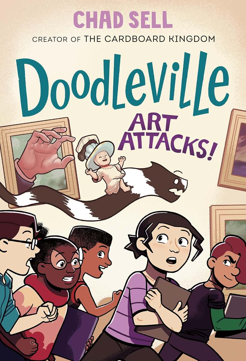 Doodleville #2: Art Attacks!: (A Graphic Novel)
