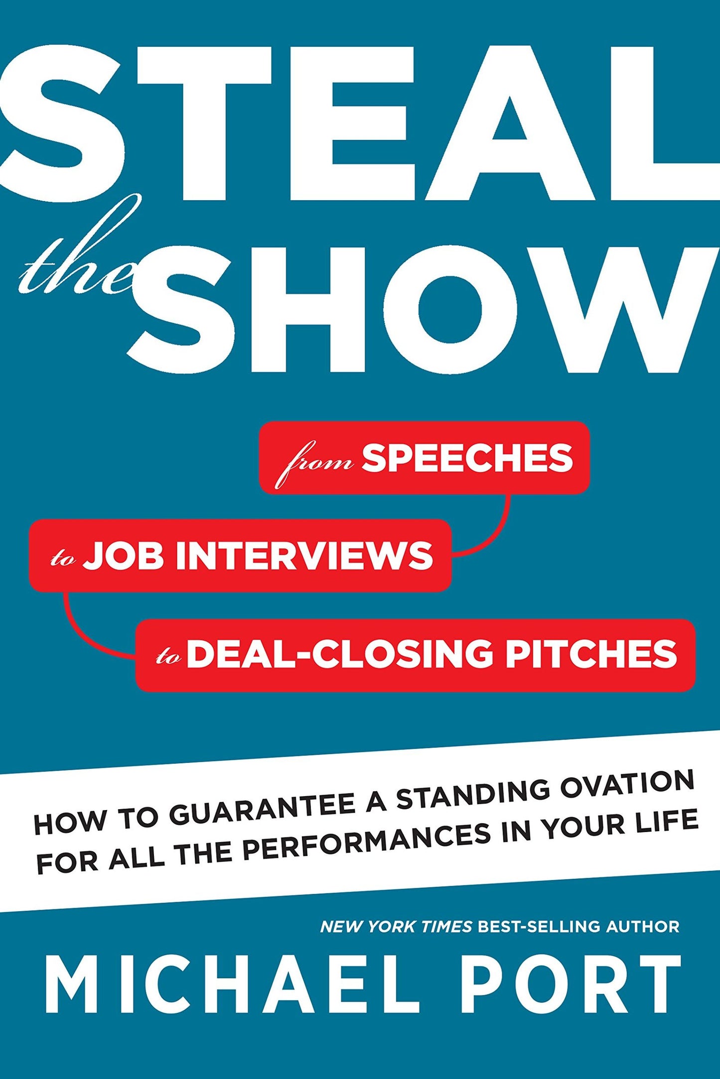 Steal the Show: From Speeches to Job Interviews to Deal-Clos