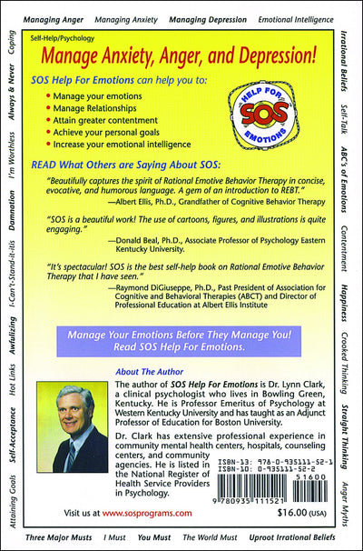 Sos Help for Emotions: Managing Anxiety, Anger, and Depression